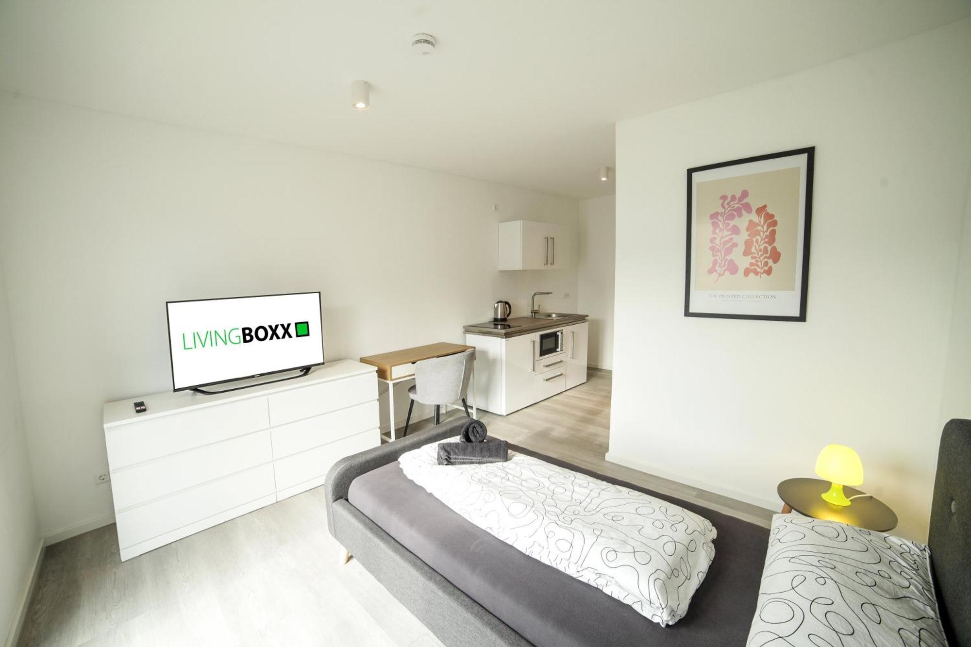 Livingboxx Karlsruhe - Messe I Neuwertige Apartments Mit Kueche ריינשטטן מראה חיצוני תמונה